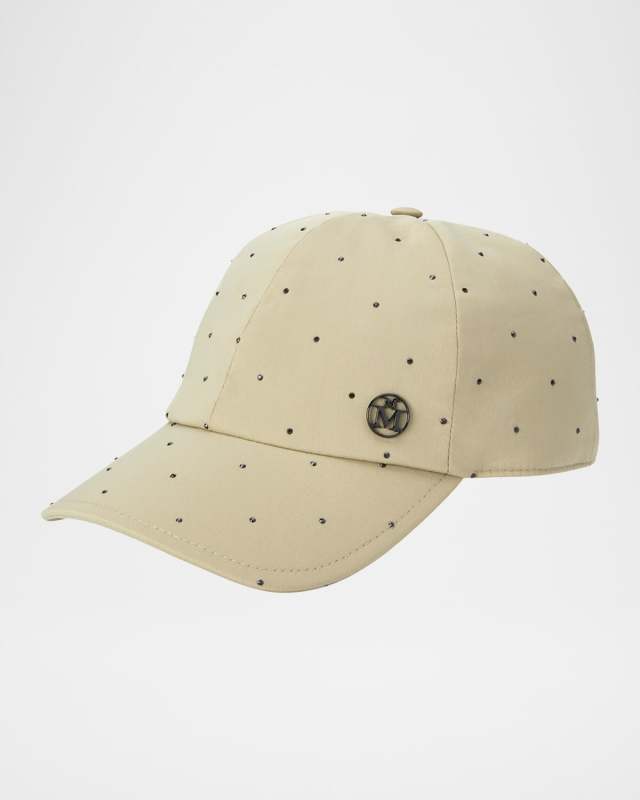 Tiger Strass Cotton Baseball Cap